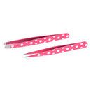 2Pcs/Set Hair Removal Eyebrow Tweezer Eye Brow Clips Beauty Makeup Tools SP