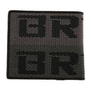 Bride Racing Bifold Wallet with Bride Fabric Race Racing Gift Grey Green