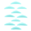 5Pairs  Eyelash Perming Pad Silicone Curler Rods Lashes Lift Shield Tool Pat Ew