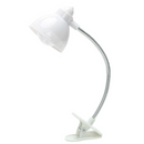 LED Book Light Flexible Portable Mini Pink Adjustable Clip-on Reading Lamps V9X4
