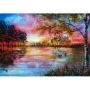5D DIY Full Drill Diamond Painting Scenery Cross Stitch Kit Wall Art (V381)