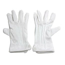 1 Pair Mens White Formal Gloves Tuxedo Honor Guard Parade Santa Inspectio New