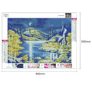 5D DIY Full Drill Square Diamond Painting Quiet House Cross Stitch Mosaic