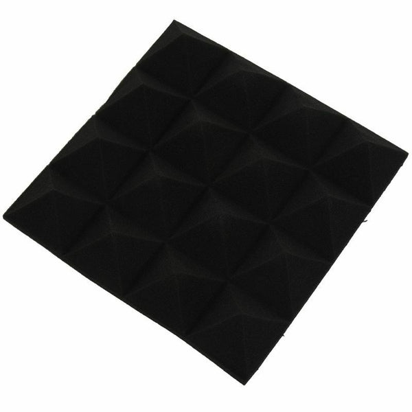 12 pcs -Soundproofing Foam Sound Absorption Pyramid Studio Treatment Wall P
