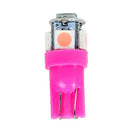 1 Pair T10 W5W 5SMD LED Bulb 5050 Car Auto Width Indicator Light (Pink)