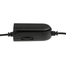 3.5mm Audio Jack Earphone, Over Head Headphones Single Earpiece , with