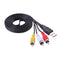 New 1.5M 5ft USB Male A to 3 RCA AV A/V TV Adapter Cord Cable Audio AV Cabl #gib
