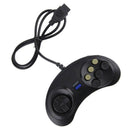 Classic Retro 6 Buttons Wired Handle Game Controller Gamepad Joystick Joypa I7G3