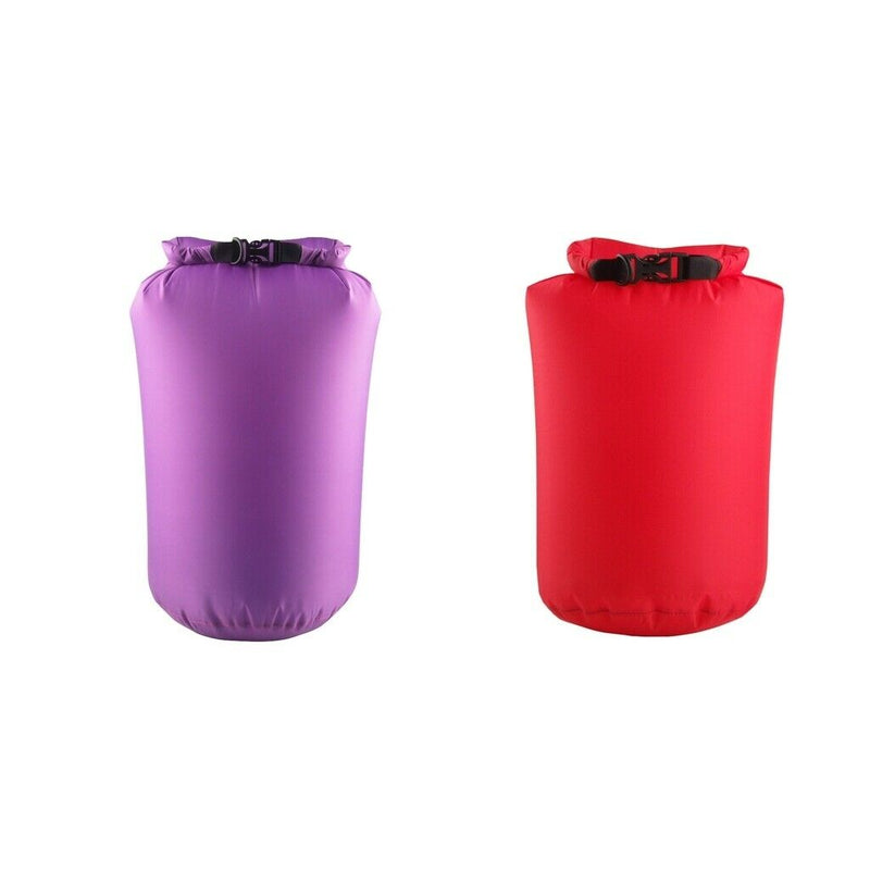 2pcs 75L Waterproof Roll Top Dry Bag Sack Camping Kayak Boat Canoeing Floating