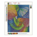 5D DIY Full Drill Diamond Painting Elephant Cross Stitch Embroidery Mosaic