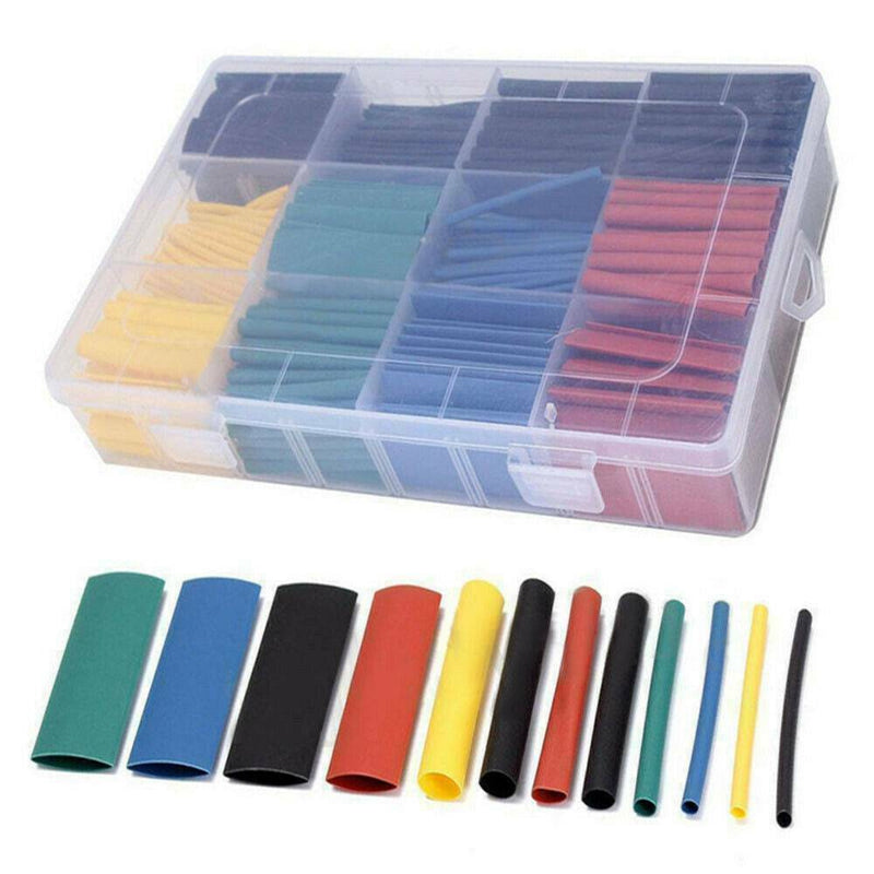 328 pcs Heat Shrink Tubing Tube Assortment Wire Cable Insulation Sleeving Kits