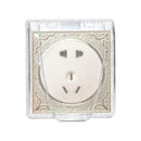 Universal Waterproof 86 Type Wall Socket Plate Panel Y4J5 Cov Protect Box T I4G0
