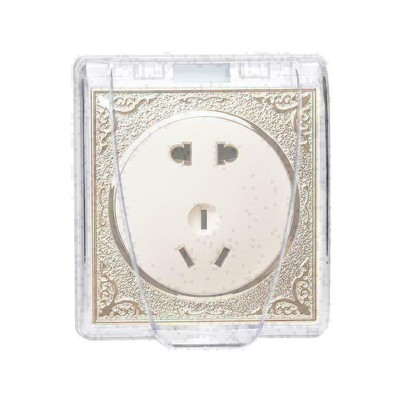 Universal Waterproof 86 Type Wall Socket Plate Panel Y4J5 Cov Protect Box T I4G0