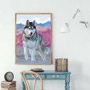 5D DIY Full Drill Diamond Painting Wolf Animal Cross Stitch Embroidery Kit