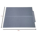 Silicone Dish Drying Mat Flume Folding Draining Mat,Rectangle Drain Mat Dry S8D7