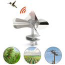 Stainless Steel Bird Pigeon Crow Deterrent Garden Repeller Scarer W Fh