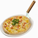 1PC Stainless Steel Pizza Peel Shovel Spatula Cake Lifter Paddle Baking Tray FT