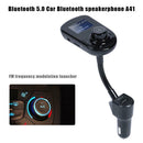 Bluetooth 5.0 Car FM Transmitter Handsfree Kit Wireless MP3 Player USB Charger