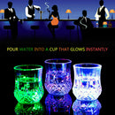 1 LED Wine Whisky Cup Inductive Colorful Light Drink Bar Party Beer G Y8Y4