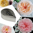 6pcs Cake Rose Petal Mold Decorating Fondant Sugarcraft Cutters Mould Cake L5Y5