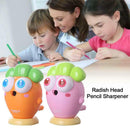 Pencil Sharpener Cartoon Cute Carrot Hand-cranked Pencil Pencil Sharpener