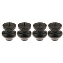 4Pcs Wood Furniture Feet Sofa Leg Couch Bed Ottoman Cabinet Plinth 10cm