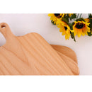 Natural Wood Plate Bread Sushi Pizza Serving Platter Wooden Cutting Board SS