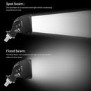 6" 48W 16LED Work Light Flood Beam Bar Car SUV Truck OffRoad Driving Fog Lamp FT
