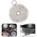 10CM Round Cast Iron Cleaner Rust Pot Pan Cleaning Scrubber Remover Scraper LJ