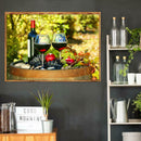 5D DIY Full Drill Diamond Painting Red Wine Fruits Cross Stitch Embroidery