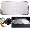 Auto Car Front Rear Window Foldable Jumbo Visor Sun Shade Windshield Cover - OZ