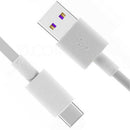 2pcs Fast Charging USB C Cable 5A Super Charge USB Type C For Huawei P20/P10