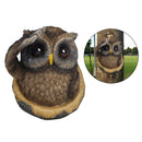 Owl Tree Face Sculpture Hugger Statues Whimsical Tree Staute Outdoor Decor