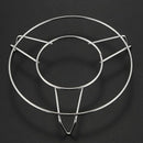 Stainless Steel Round Steamer Steam Rack Kitchen Cooking 6 Inch Dia