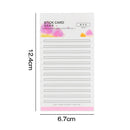 Set of 10 Professional Eyelash Extensions Russian Volume for False Eyelashes