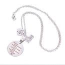 2019 Graduation Stainless Steel Necklace Chain Pendant Jewelry Gift  JR
