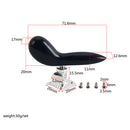 Bassoon Hand Holder Saddle Rest Set W/ Base Repairing Accessories Black