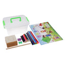 Wooden Drawing Stencils Template Set Birthday Gifts for Children Handcrafts