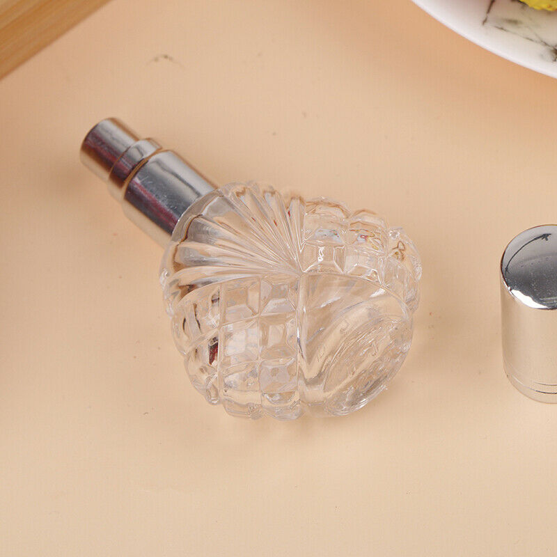 15ML Mini Empty Glass Bottle Spray Perfume Cologne Refillable Travel Organize Ew