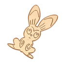Rabbit Cutting Dies Stencils Scrapbook Embossing DIY Craft Album Card Gift Decor