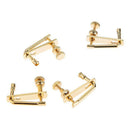 4pcs Violin Fine Tuner Adjuster Copper Plating Screws for 4/4 Size Violin