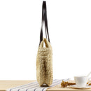 Handmade Round Shoulder Bag For Women Female Handbag Summer Bohemian Beach