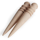 Multi-Size Burnisher Leather Craft Edge Round Slicker Wood Leathercraft tools MO