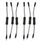 6 Packs of LED Strip Light Inline On/Off Switch Cable DC Jack 5.5mm x 2.1mm Male