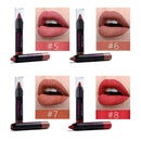 12pcs/set LANGMANNI Matte Lipstick Waterproof Nutritious Cosmetic Velvet Ma D0C2