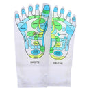 1Pair English Acupressure Physiotherapy Massage Relieve Tired Foot Point Soc Gw