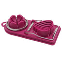 Egg Slicer Garlic Ginger Mushroom Cutter Sandwich Salad Cooking Purple