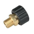 Pressure Washer Twist Connect M22F to G3/8F Solid Brass Coupling Adapter