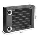 G1/4 80 8 Tubes Aluminum CPU Heat Sink Heat-Exchanger for Computer Chip
