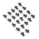 Black 20pcs 5V 0.3A SS12F32 Mini SPDT Slide Switch for Small DIY Power AD  Z
